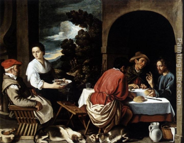 Pedro Orrente The Supper at Emmaus